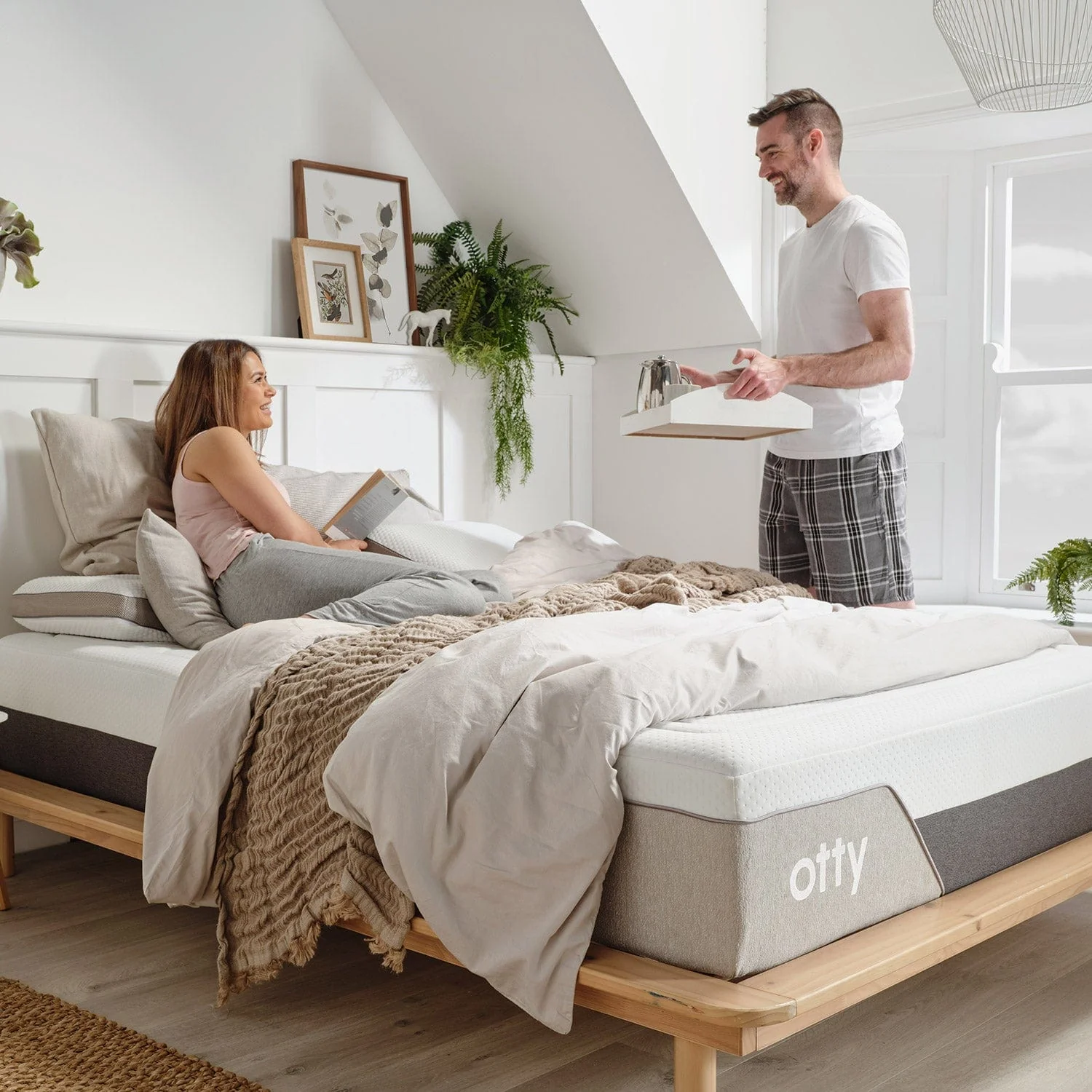 OTTY Pure+ Hybrid 4000 Pocket Sprung Mattress - Image 3