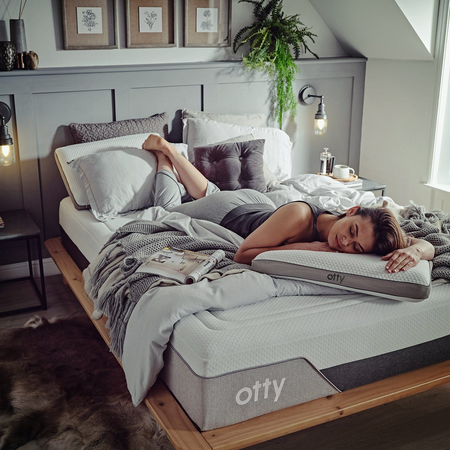 OTTY Pure+ Hybrid 4000 Pocket Sprung Mattress - Image 5