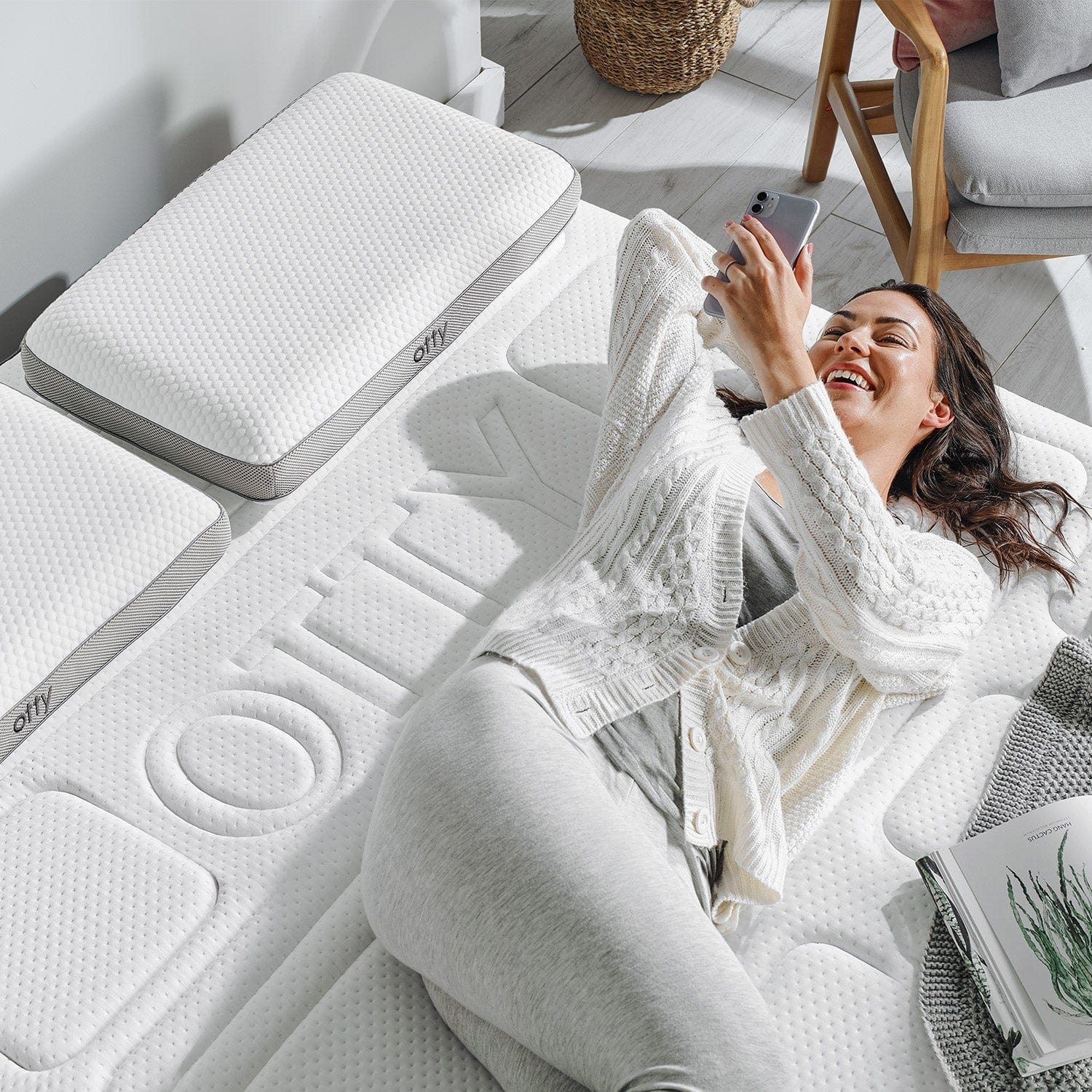 OTTY Pure Hybrid Bamboo Mattress with Charcoal - Image 3